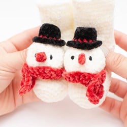 Haakpatroon Katia Sockirumi Snowman - Baby