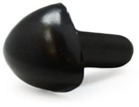 Sicherheitsnase Dreieck schwarz 28mm