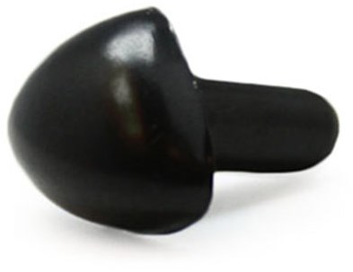 Sicherheitsnase Dreieck schwarz 28mm