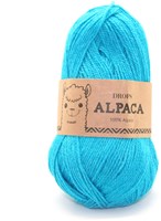 Drops Alpaca Uni Colour 2918 Dunkeltürkis