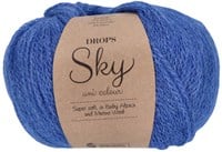 Drops Sky Uni Colour 029 Kobaltblau