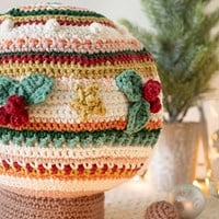 Wollplatz Schneekugel Häkelpaket-2