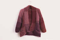 Essentials Super Kid Mohair Loves Silk Colourlove Strickjacke Strickpaket 1 36/42-2