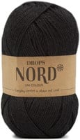 Drops Nord Uni Colour 02 Schwarz