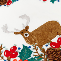 Weihnachtselch Stickmuster-2