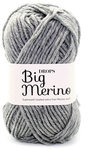 Drops Big Merino Mix 02 Grau