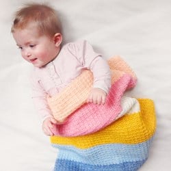 Charming Babydecke Häkelpaket