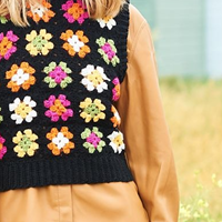 Stylecraft Special DK Granny Square Tank Tops Häkelanleitung-2