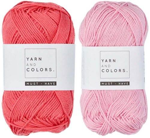 Yarn and Colors Must-Have Mandala Häkelpaket 2 Pink Sand / Blossom-2