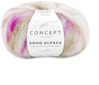 Katia Soho Alpaca 300 Ecru Mehrfarbig