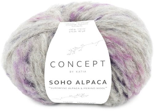 Katia Soho Alpaca 302 Beige Mehrfarbig