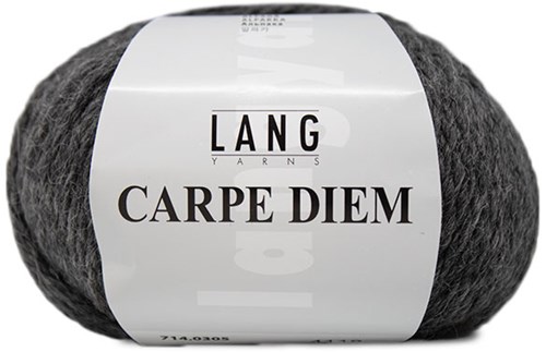 Lang Yarns Carpe Diem 305 Dark Grey Mélange