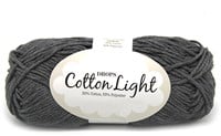 Drops Cotton Light Uni Colour 030 Dunkelgrau