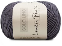 Lana Grossa Solo Lino 031 Lilagrau