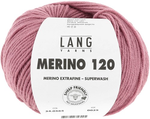 Lang Yarns Merino 120 0565 Granatapfel