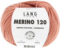 Lang Yarns Merino 120 0759 Mandarine