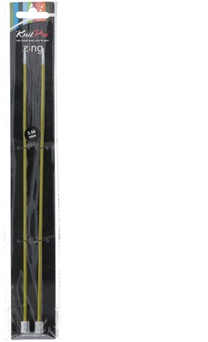 KnitPro Zing Stricknadeln 25 cm 3,50 mm
