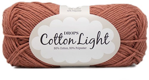 Drops Cotton Light Uni Colour 035 Rostrot
