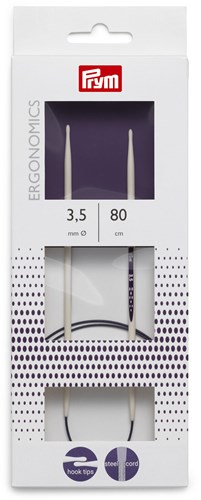 Prym Rundstricknadel Ergonomisch 80 cm 3,50 mm
