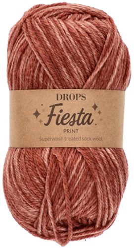 Drops Fiesta Print 35 Kupfer