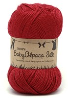 Drops BabyAlpaca Silk Uni Colour 3609 Rot