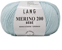 Lang Yarns Merino 200 Bebe 0371 Eisblau