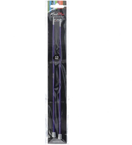KnitPro Zing Stricknadeln 25 cm 3,75 mm