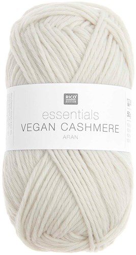 Rico Essentials Vegan Cashmere Aran 001 Creme
