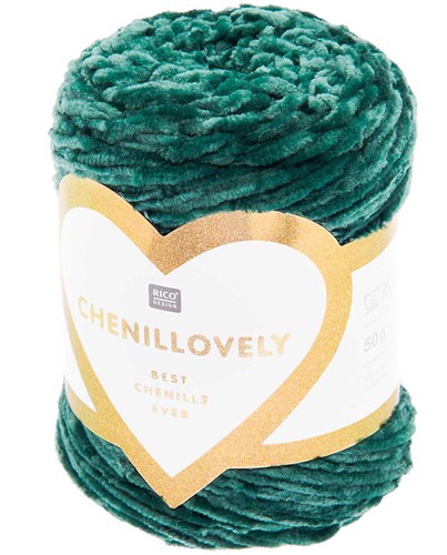 Rico Creative Chenillovely 007 Dunkelgrün