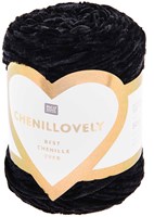 Rico Creative Chenillovely 009 Schwarz