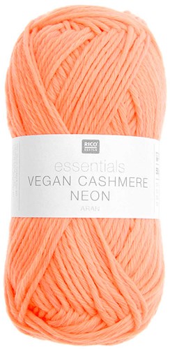 Rico Essentials Vegan Cashmere Aran Neon 010 Orange
