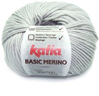 Katia Basic Merino 038 Sehr hellgrau