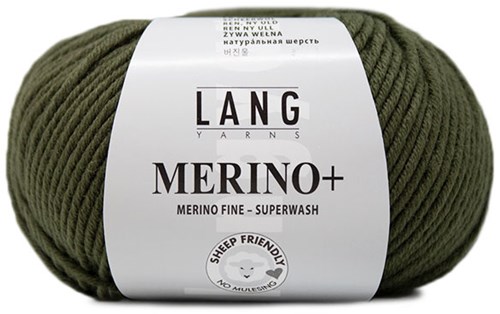 Lang Yarns Merino+ 0397 Olive