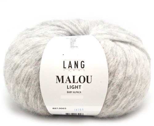Lang Yarns Malou Light 3 Light Grey