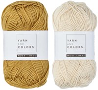 Yarn and Colors Must-Have Mandala Häkelpaket 3 Gold / Cream-2