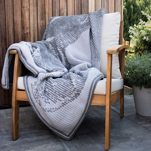 Decke Stampede Garnset - Exklusives Anleitung