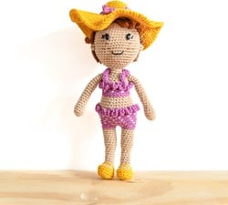 Sommer Puppe Häkelanleitung