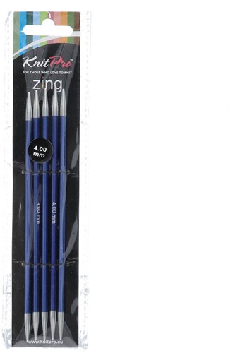 KnitPro Zing Nadelspiel 15cm 4,00 mm