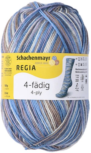 SMC Regia Sockengarn 4-Fäden Color 5030