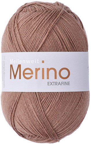 Lana Grossa Meilenweit 100 Merino Extra Fine Uni 2429 Camel