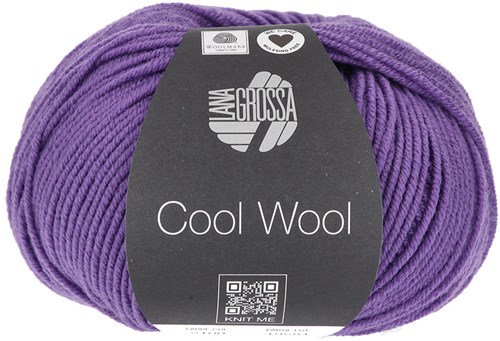 Lana Grossa Cool Wool 2100 Rotviolett