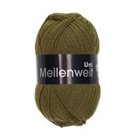 Lana Grossa Meilenweit 100 1390 Dunkeloliv
