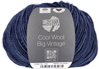 Lana Grossa Cool Wool Vintage Big 7166 Dunkelblau