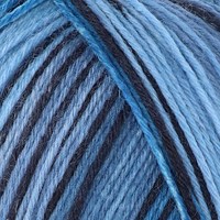 Lana Grossa Meilenweit 6-Fach 150 Denim Mix 9630-2