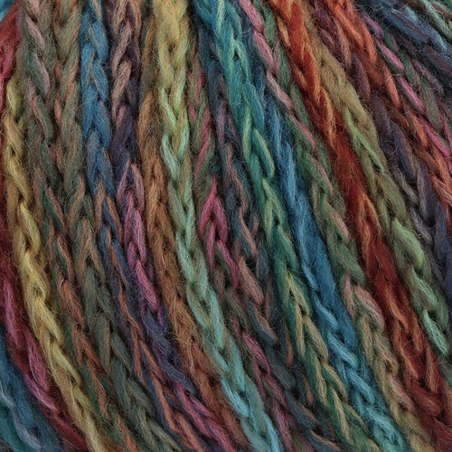Lana Grossa Cool Merino Big Color 404 Karamell/Jade/Petrol/Ocker/Oliv/Rosa/Dunkel-braun-2