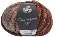 Lana Grossa Cool Merino Big Color 406 Nougat/Beige/Taupe/Cognac/Rosenholz/Silber-grau/Graubraun/Altrosa
