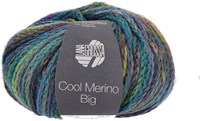 Lana Grossa Cool Merino Big Color 407 Jade/Petrol/Türkis/Rosabeige/Aubergine/Gelb-grün/Royal/Graublau
