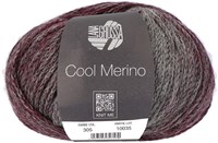 Lana Grossa Cool Merino Dégrade 305 blackberry/gray red/gray