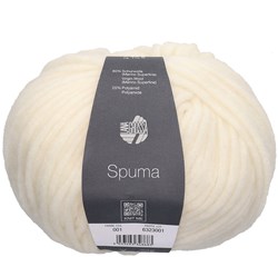 Lana Grossa Spuma 001 Raw White