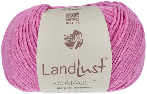 Lana Grossa Landlust Baumwolle Gots 021 Pink